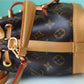 LV Nano Noe Monogram Canvas For Women,  Shoulder And Crossbody Bags 16cm/6.3in LV M81266