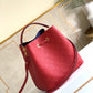 LV NeoNoe MM Bucket Bag Monogram Empreinte Red For Women, Women’s Bags, Shoulder Bags 10.2in/26cm LV