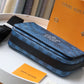 LV Studio Messenger Damier Graphite Blue For Men, Bags, Shoulder And Crossbody Bags 9.3in/25.3cm LV N50026