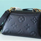 LV Madeleine BB Monogram Empreinte Black For Women,  Shoulder and Crossbody Bags 9.4in/24cm LV