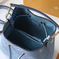 LV NeoNoe BB Bucket Bag Monogram Empreinte Blue For Women, Women’s Handbags, Shoulder Bags 7.9in/20cm LV M45709