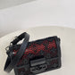 LV Limited Mini Dauphine Bags By Nicolas Ghesquière With Monogram Lace Black For Women 20cm LV M20595