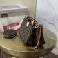 LV Multi Pochette Accessoires Monogram Canvas For Women,  Shoulder And Crossbody Bags 24cm LV M44840