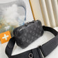 LV Horizon Clutch Monogram Eclipse For Men, Bags, Shoulder And Crossbody Bags 8.3in/21cm LV M45579