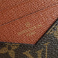 LV ID Card Holder Monogram Canvas Brown For Men, Wallet 13cm LV N60378