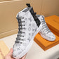 BL - LUV Stellar Trainer Boot White Black Sneaker