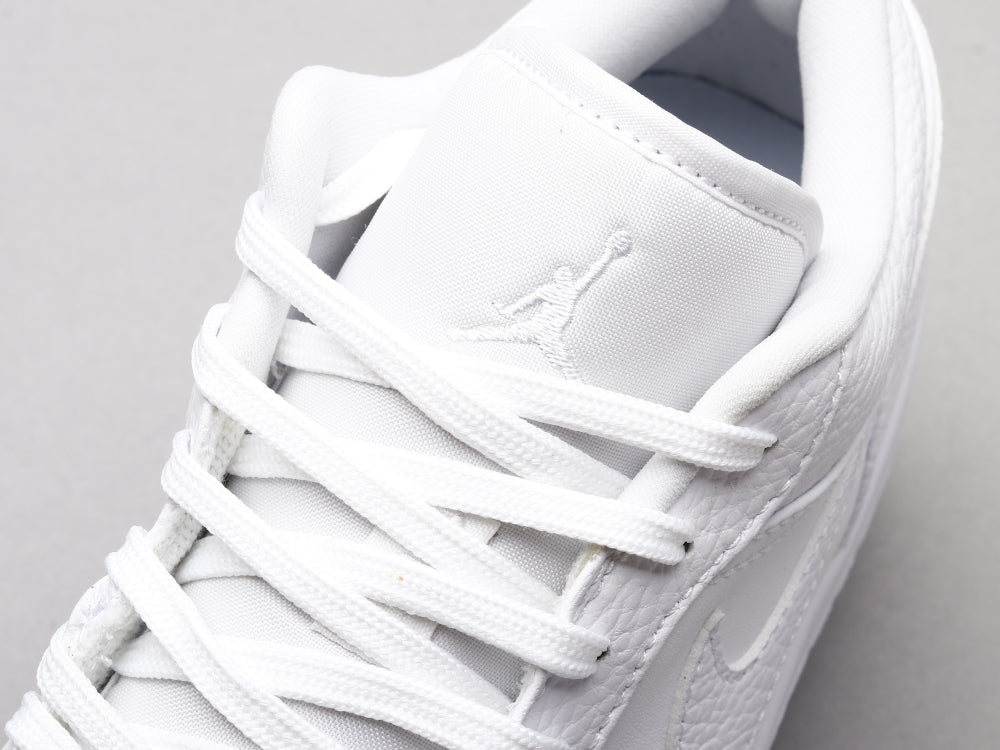 BL - AJ1 Pure white lychee pattern