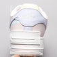 BL - AF1 Deconstructed White Blue Powder Macarons