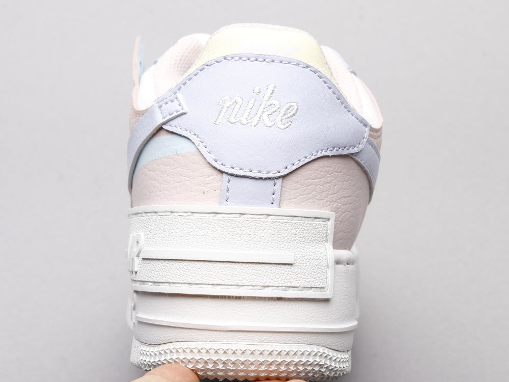 BL - AF1 Deconstructed White Blue Powder Macarons