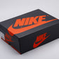 BL - AJ1 black pink toe women's shoes