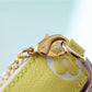 LV Pochette Felicie Monogram Empreinte Pink/ Beige/ Yellow For Women,  Shoulder And Crossbody Bags 21cm/8.3in LV M81359