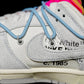 BL - OW x Dunk (NO.38) light blue shoelace pink buckle
