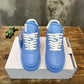NK Off White AR.FRC 1 Low MCA Sneakers "Blue" For Men CI1173400