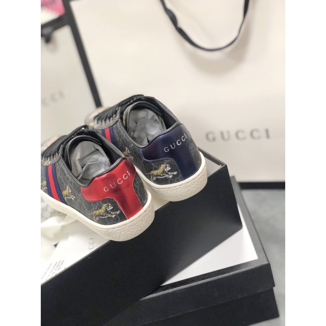 BL-GCI Ace Beige  Tiger Sneaker 079