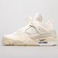 BL - OW x AJ4 White Sails
