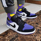 BL - AJ1 black and purple toes
