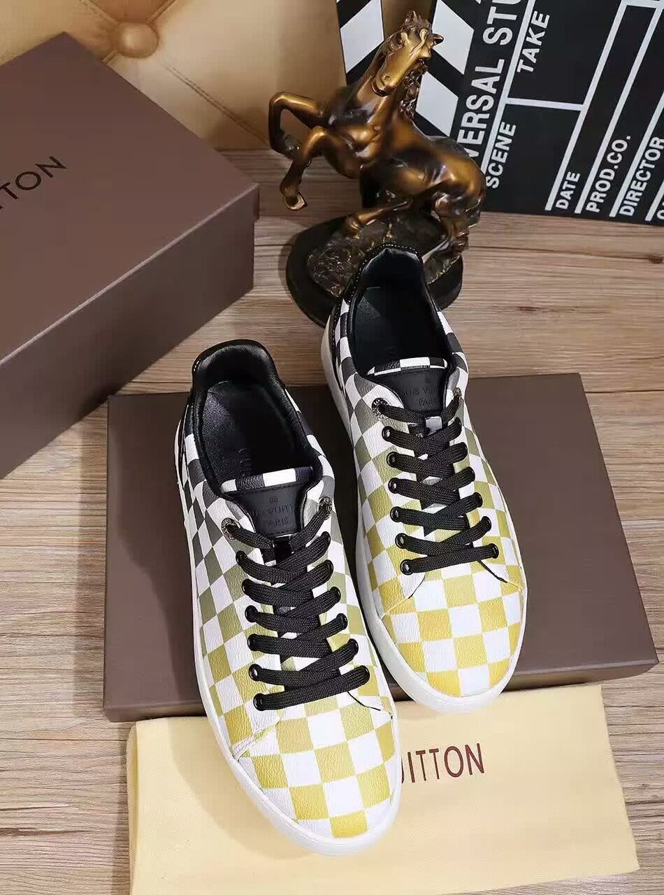 BL - LUV Black And Yellow Sneaker