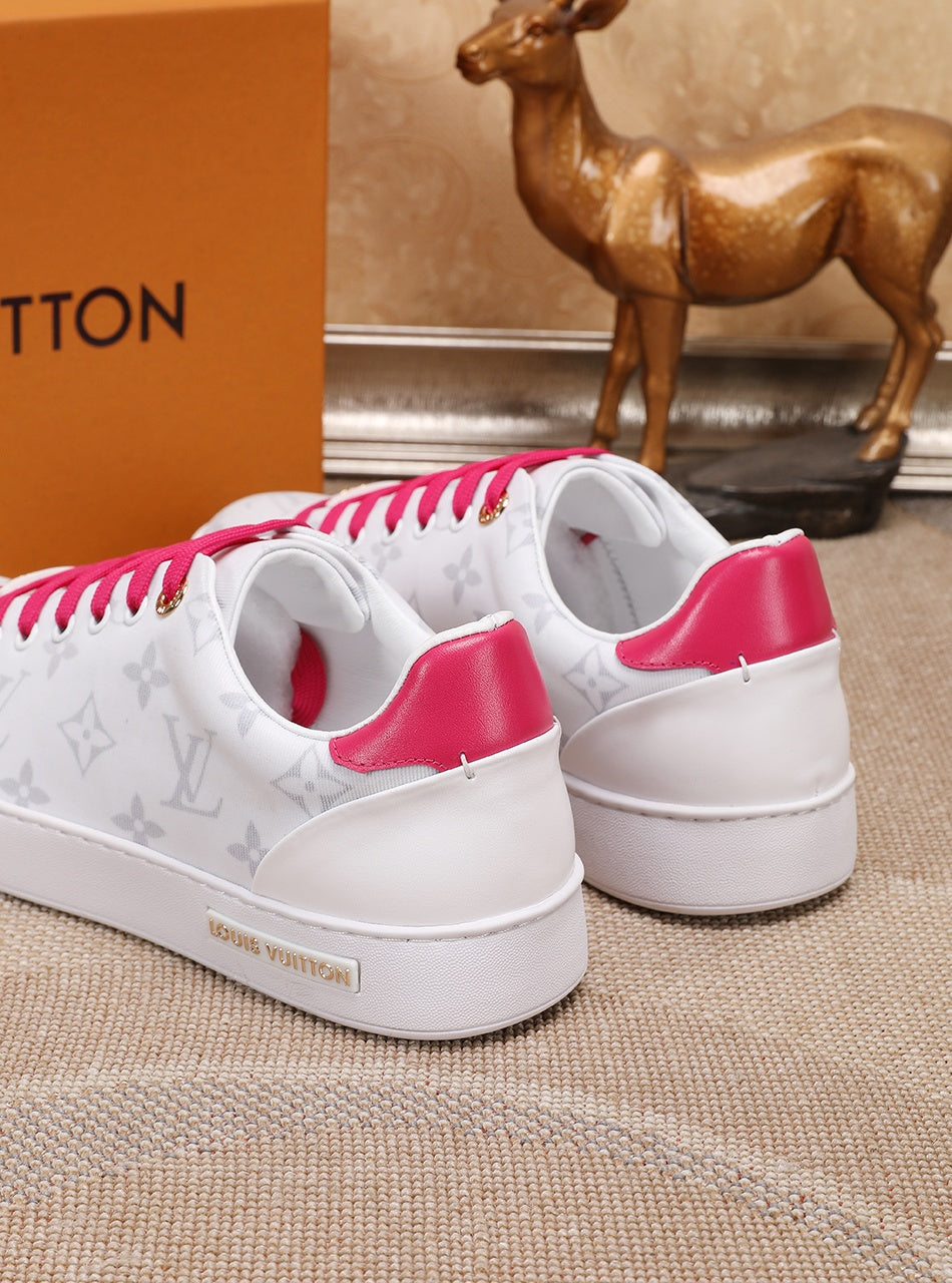 BL - LUV Time Out Pink And White Sneaker