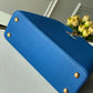 LV Woven Capucines Python Handle Bag 27cm Taurillon Leather Spring/Summer 2021 Collection N98388, Blue