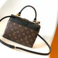 LV Locky BB Monogram Canvas Black For Women, Women’s Handbags, Shoulder And Crossbody Bags 7.9in/20cm LV M44141