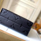 LV Onthego MM Monogram Empreinte Tote Bag Black For Women 35cm LV M45595