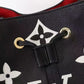 LV NeoNoe MM Bucket Bag Monogram Flowers Black/White For Women,  Shoulder And Crossbody Bags 10.2in/26cm LV M45497