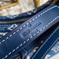 LV Loop Since 1854 Jacquard Navy Blue By Nicolas Ghesquière For Cruise Show, WoHandbags 9.1in/23cm LV M81166