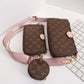 LV Multi Pochette Accessoires Monogram Canvas Pink For Women,  Shoulder And Crossbody Bags 9.4in/24cm LV M44840