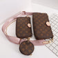 LV Multi Pochette Accessoires Monogram Canvas Fall/Winter Collection M44840, Rose Clair