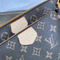 LV Multi Pochette Accessoires Bags Monogram Canvas Fall/Winter Collection M44813, Kaki/Beige