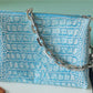 LV Coussin PM High Shiny Alligator Light Blue For Women,  Shoulder And Crossbody Bags 10.2n/26cm LV 