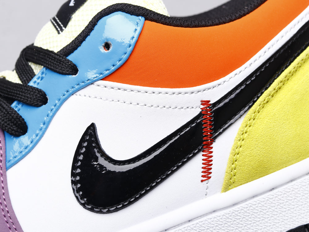 BL - AJ1 rainbow stitching