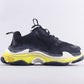 BL - Bla Triple S Black And Yellow Sneaker