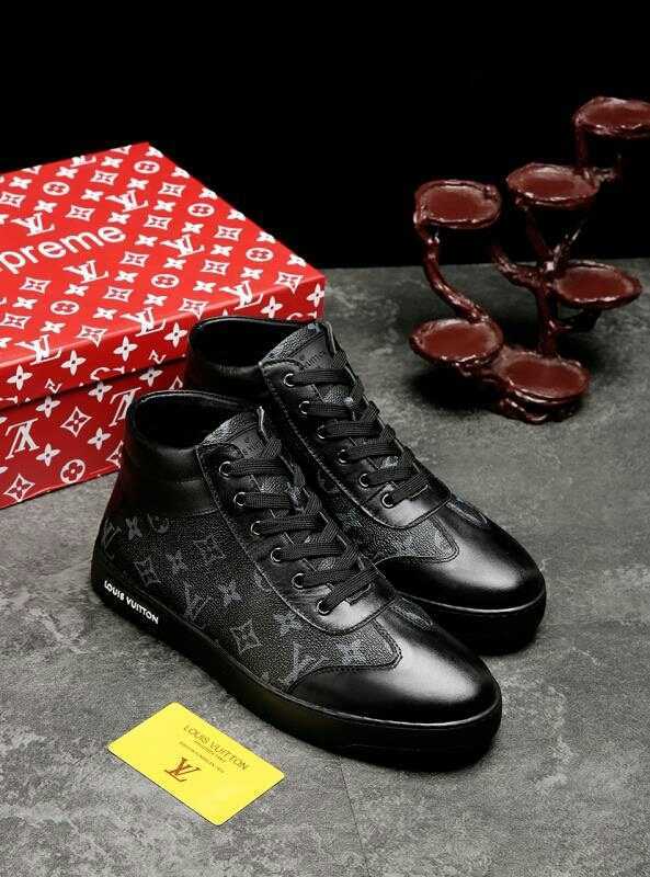 BL - LUV HIgh Top Black Sneaker