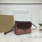 BB Small Macken Crossbody Bag Rose Burgundy For Women, Women’s Bags 9in/24cm