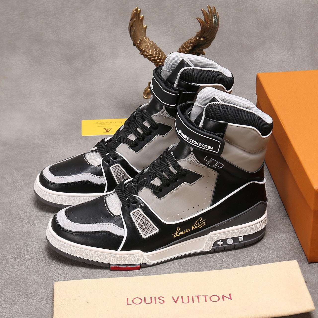 BL - LUV Traners Inspired Black Gray Sneaker