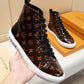 BL - LUV Stellar Trainer Boot Brown Sneaker
