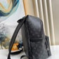 LV Discovery Backpack PM Monogram Eclipse Canvas For Men, Bags 40cm LV M43186
