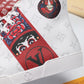 BL - LUV Stellar Trainer Boot White Red Sneaker