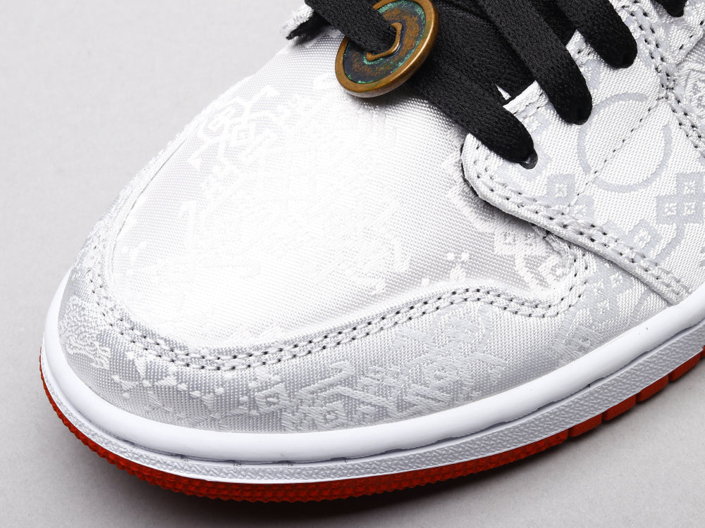 BL - AJ1 Edison Chen White Silk