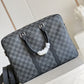 LV Porte Documents Voyage PM Damier Graphite Canvas For Men, Bags, Shoulder And Crossbody Bags 13.8in/35cm LV N41478