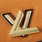 LV Twist MM Epi Gold Miel Brown For Women, Women’s Bags, Shoulder And Crossbody Bags 9.1in/23cm LV M59686