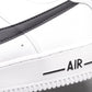 BL - AF1 White and black low gang