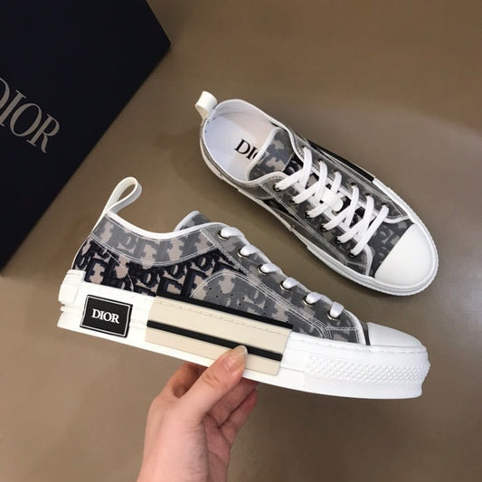 BL - DIR B23 Black and White LOW-TOP SNEAKER
