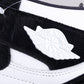 BL - AJ1 horsehair black and white