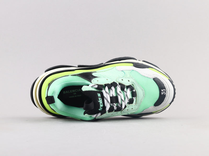 BL - Bla Triple S Yellow Green Sneaker