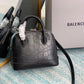Balen Ville Mini Handbag In Black, For Women,  Bags 4.7in/12cm