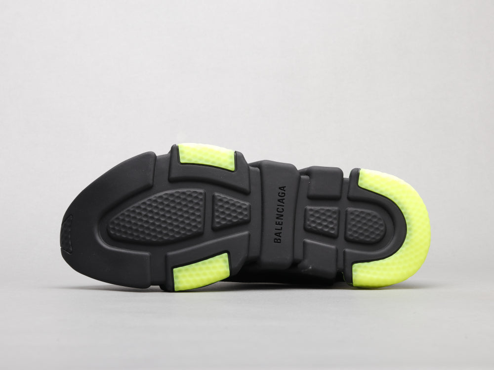 BL - Bla Socks Air Cushion Black Green Sneaker