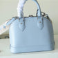 LV Alma BB Epi Light Blue For Women,  Shoulder And Crossbody Bags 23.5cm/9.3in LV