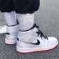 BL - AJ1 Edison Chen White Silk